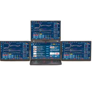 Moniteur portable pliable à <span class=keywords><strong>double</strong></span> écran quadruple 13 pouces 1080P FHD, triple extension d'écran pour <span class=keywords><strong>PC</strong></span>, support intelligent pour jeux - Product Image 1