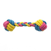 Juguete de Cuerda para Perros con Nudo de Zanahoria, Divertido Juguete Interactivo para Masticar y Limpiar los Dientes, Juguetes para Perros y Gatos