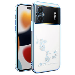 2025 couverture de téléphone portable antichoc transparente galvanisée pour <span class=keywords><strong>Redmi</strong></span> 15/15C/Turbo4 Pro/K80 Ultra/A5/14 étui mobile - Product Image 3