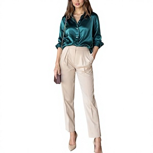 Plus Size Two-Piece Sports Running Yoga Chino Pants Quick-dry Skinny Canvas with Embroidery Eco-Friendly for <b>Women</b> - Product Image 6