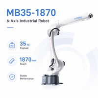 Robot de soudage laser industriel 6 axes MB35-1870 au prix d'usine, optimisé pour la fabrication de précision en acier au carbone