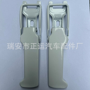 Changhe Isuzu Pickup Truck Door Handle White <b>Iron</b> Side Rail Buckle For QINGLING ISUZU Replacement Repair - Product Image 2