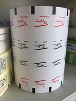 Papier brun LWC de haute qualité, sachet de sucre, sachet de thé, sachet de café, emballage, papier enduit de PE, prix