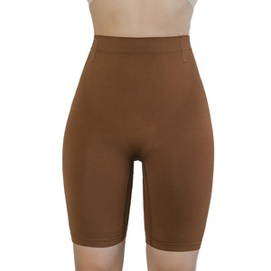 Ropa interior lisa <span class=keywords><strong>de</strong></span> talla grande <span class=keywords><strong>de</strong></span> alta elasticidad Levantamiento <span class=keywords><strong>de</strong></span> <span class=keywords><strong>cadera</strong></span> Cintura alta Control <span class=keywords><strong>de</strong></span> barriga Ropa moldeadora <span class=keywords><strong>de</strong></span> cuerpo Pantalones cortos <span class=keywords><strong>de</strong></span> compresión sin costuras Shaper - Product Image 3