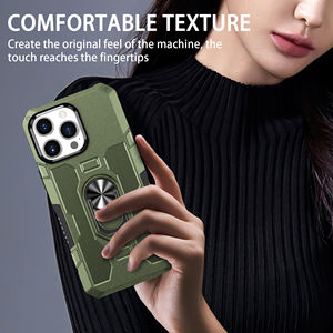 Armor Rugged TPU Magnetic Metal Ring holder custodia per cellulare con cavalletto per <span class=keywords><strong>iphone</strong></span> Xs Xr <span class=keywords><strong>11</strong></span> 12 13 14 <span class=keywords><strong>pro</strong></span> <span class=keywords><strong>max</strong></span> <span class=keywords><strong>cover</strong></span> protettiva - Product Image 3