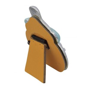 Cornice portafoto in plastica per biberon color celeste - Product Image 2