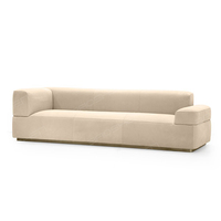 Canapé de style luxe ensemble de tissus canapé en cuir maison teck combinaison haut de gamme salon meubles canapé