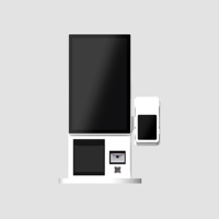 Penjualan laris Kios layanan mandiri BASIS dapat diputar dengan sistem POS pemesanan layar sentuh yang dapat diatur