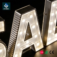 Letras de Canal LED Retroiluminadas Personalizadas Rebow, 3D, Acero Inoxidable, Alimentadas por Batería, Controladas por WiFi, para Interiores y Exteriores, Hospitales