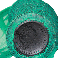 Équipement d'aquaculture en HDPE 100% carré ou cylindrique, cages d'élevage de poissons, filets pour huîtres, coquilles Saint-Jacques, filets lanterne