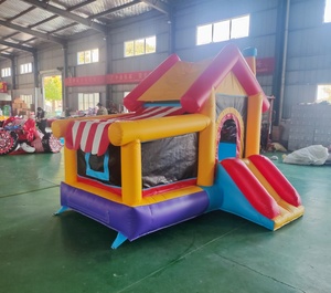 Tùy chỉnh rừng bơ bay lâu đài bouncy lâu đài bouncy Inflatable Trampoline trượt bộ - Product Image 3