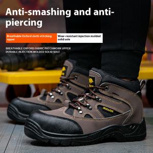 Nieuwe Anti-Shatter En Anti-Penetratie Stalen Neus Heren Werkschoenen, Duurzame, Slip-Resistente, Ademende Veiligheidsschoenen - Product Image 3