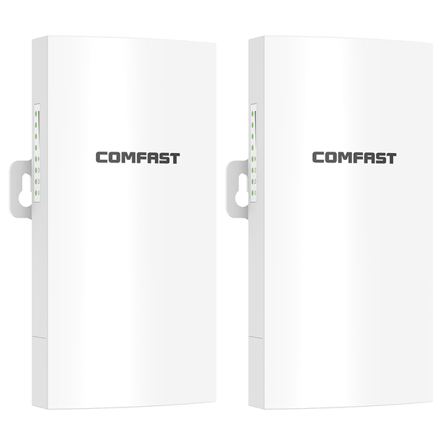 Outdoor Access Point 300Mbps Router CPE 2.4GHz Wireless Radio Bridge 2*14dBi Wifi Antenna Nanostation