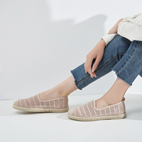 XRH – Espadrilles d'été faites à la main pour femmes, chaussures en toile à la mode, vente en gros