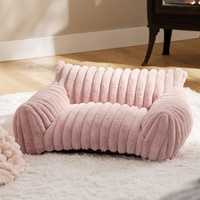 Fournitures pour animaux de compagnie lit chaud pour petits moyens grands chiens chenil doux tapis canapé toutes saisons en peluche chat nid chien lit