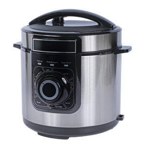 Cuisinière électrique multifonction 6L à pression mécanique, coque extérieure en acier inoxydable, commande manuelle par bouton, pour <span class=keywords><strong>riz</strong></span>, soupes et viandes, à prix abordable - Product Image 2