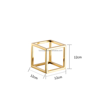Socle carré en céramique blanche Dessert Table Display Set Cube Buffet Alimentaire Présentoir Gâteau Stands pour Gâteaux de Mariage