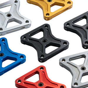 ขายึดอะลูมิเนียมเกรดอุตสาหกรรม 7075 สำหรับมอเตอร์ไซค์ CNC สำหรับการดัดแปลงแบบกำหนดเอง - Product Image 6