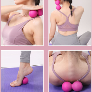 Bán buôn đầy màu sắc rắn bền yoga bóng tập thể dục cơ bắp massage trị liệu bóng Lacrosse bóng - Product Image 3