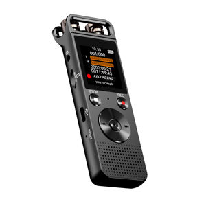 Nouveau design Sources audio externes Enregistrement en ligne Petit enregistreur vocal <span class=keywords><strong>Dictaphone</strong></span> - Product Image 1