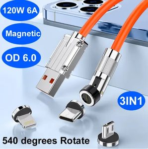 <span class=keywords><strong>Cable</strong></span> de carga de succión magnética <span class=keywords><strong>Cable</strong></span> magnético rápido tipo C Cables de fecha lazos de <span class=keywords><strong>cable</strong></span> USB para iPhone Power Mobile Flex <span class=keywords><strong>Ethernet</strong></span> cables - Product Image 5