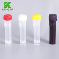 Tube cryogénique autoportant en plastique de haute qualité avec fond conique, 1,8 ml, pour tests chimiques rapides en laboratoire