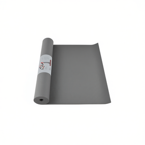 Tapis de yoga en PVC gris, taille 173*61*0.6cm, durable et confortable pour votre pratique - Product Image 2