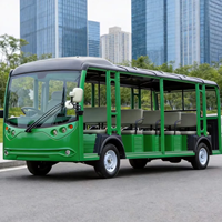 Autobús Turístico Eléctrico de Cuatro Ruedas Personalizable Con/Sin Puertas, 23 Asientos, 30 km/h, Autonomía de 85-105 km para Turistas
