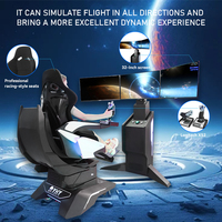 Equipo de Parque de Atracciones de Realidad Virtual YHY Ultimate Flight, Simulador de Vuelo con Movimiento, Silla de Movimiento