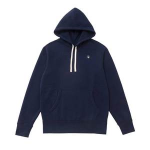 Felpa Invernale da Uomo con Cappuccio e Logo Ricamato Personalizzato in Tinta Unita - Product Image 2