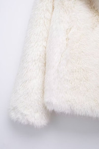 <span class=keywords><strong>MYST</strong></span>&ZA Vêtements pour Femme Nouvelle Collection Automne 2024 Manteau Court Ample Tendance à Revers et Manches Longues Effet Fausse Fourrure 4360240 - Product Image 4