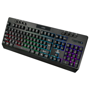 New Arrival bàn phím USB giao diện có dây Backlit RGB PC gamer có dây cơ khí chơi game Bàn phím cho PC máy tính để bàn - Product Image 5