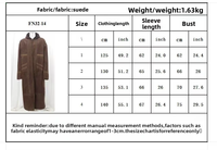 Robe de chambre d'hiver pour homme, cardigan épais et long en suède, chaud, à capuche, avec poches, en polyester, en stock, produit transfrontalier très demandé