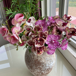 Usine de fleurs artificielles Meiyu Craft, orchidée Phalaenopsis imprimée en 3D, 30cm-100cm, fleur artificielle pour la décoration de la maison et des mariages - Product Image 1
