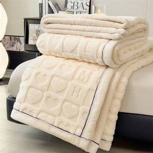 Coperta da letto matrimoniale Extra-large di alta qualità sul letto <span class=keywords><strong>King</strong></span> Extra Large 200*230cm comoda e calda Sherpa coperta lussuosa - Product Image 3