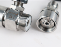 Einfach strukturierter Edelstahl-Turbinen-Durchflussmesser für DN4-200mm Öl-/Flüssigkeitsleitungen mit hoher Durchflussgenauigkeit und OEM-Unterstützung
