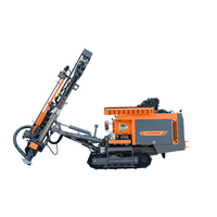 Fabricant chinois Appareil de forage DTH portable monté sur chenilles pour les opérations minières et de carrière à vendre