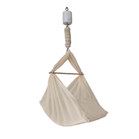 Berceau Balancelle Électrique Pliable en Métal pour Bébé avec Support, Filet Respirant, Minuteur de Vitesse, Alimentation USB, Balançoire Intérieure/Extérieure
