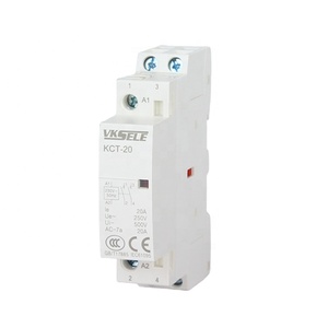 Modular <span class=keywords><strong>Contactor</strong></span> KCT-25 VCT-25 Tụ <span class=keywords><strong>Contactor</strong></span> 1 Cực 25A 12V 24V 48V 110V 220V Thương Hiệu Điện <span class=keywords><strong>Contactor</strong></span> - Product Image 2