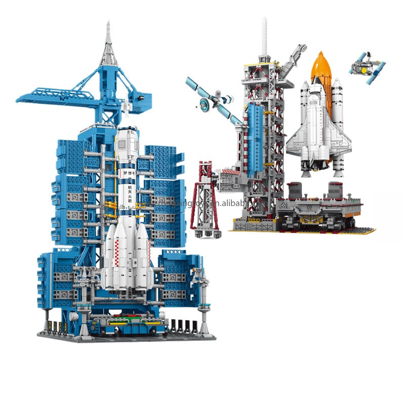 LeLe Brother 8818/8977 Aerospace Shuttle Rocket DIY Construction
