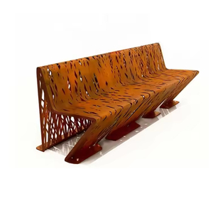 <span class=keywords><strong>Banc</strong></span> extérieur Vintage <span class=keywords><strong>en</strong></span> métal marron Antique, <span class=keywords><strong>banc</strong></span> extérieur de rue, <span class=keywords><strong>banc</strong></span> décoratif <span class=keywords><strong>en</strong></span> acier de jardin - Product Image 1