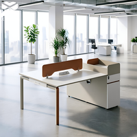 Bureau de travail en gros pour personnel, fabricant de bureaux de poste de travail, conception en open space, couleur et dimensions personnalisables, table de bureau