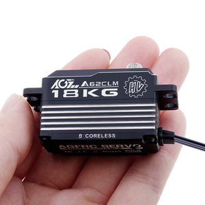 Nouveau moteur AGFRC A62CLM 57g 8.4V 18KG à couple élevé 0.074s, engrenage métallique, profil bas, programmable, numérique, 25T, sans noyau, pour voiture RC et robot - Product Image 3