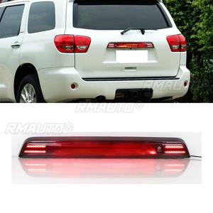 Para Toyota Sequoia 2007-2019 Luz trasera de freno modificada con placa de penetración, luz trasera decorativa, accesorios para coche - Product Image 2