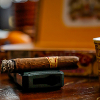Briquet torche électrique en métal avec coupe-cigares intégré, double arc, outil à cigares, coffret cadeau d'affaires, accessoires de cigares de luxe