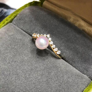 Base para Anillo de Plata S925, Joyería DIY con Cuentas Redondas de 10-12 mm, Accesorios 10496 - Product Image 4