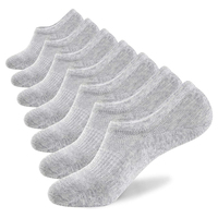 Chaussettes à coupe basse en coton antidérapantes au design personnalisé Chaussettes de basket invisibles en bambou unisexes