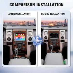 Boîtier décodeur Viknav Linux pour Ford F150 Raptor 2013-2014, mise à niveau stéréo avec CarPlay sans fil et Android Auto, rétrofit d'écran OEM. - Product Image 3