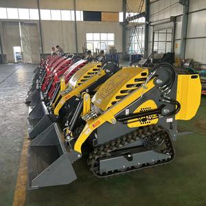 Le moins cher EPA EURO5 2 cylindres moteur skid steer stand on loader mni chargeuse sur pneus hydraulique fléau tondeuse <span class=keywords><strong>dingo</strong></span> à vendre - Product Image 4