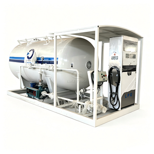 โรงงานผลิตในจีน รับผลิตตามสั่ง สถานีบรรจุก๊าซ LPG แบบเคลื่อนย้ายได้ ขนาด 10 ลูกบาศก์เมตร ราคาแข่งขัน พร้อมอุปกรณ์ครบชุด - Product Image 1